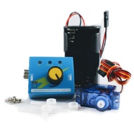 Servo Motor Tester Kit | 180 Degree 9g Servo Motor + RC Servo Tester Controller + 6V Battery Holder