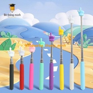Teacher whiteboard pointer, convenient finger-shaped extendable stainless steel book pointer