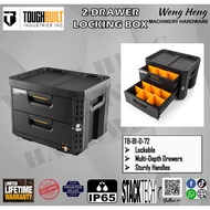 Toughbuilt StackTech 2-Drawer Locking Box - TB-B1-D-72