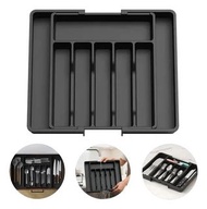 Cutlery organizers, expandable cutlery boxes, large capacity cutlery storage, drawer holders, counte