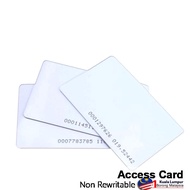 1pc Access Card RFID Tag ID Proximity Card 125Khz Read Only (THIN)