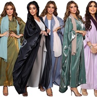 Bat Sleeve Cardigan abaya maxi dress Muslim abaya Muslimah Fashion women wear Plain color jubah abaya