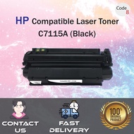 Compatible Toner Code 8 - C7115A / 7115A / 7115 -15A (Mono/Black) - Compatible with HP LaserJet 1000