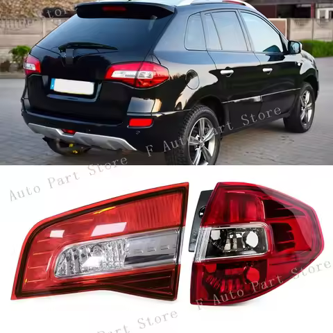 For Renault Koleos 2008-2014 Rear Bumper Tail Light Taillamp Brake Stop Reverse Lamp No Bulb 26555JY