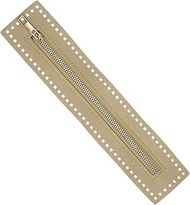 QUARKZMAN PU Leather Zip 10.6 x 2.3 Inch Sewing Spiral Wholesale Zip Frame Replacement for Crochet H