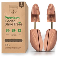 A NEW HOUNDSBAY Cedar Shoe Tree - ที่เก็บรองเท้าสำหรับผู้ชายและผู้หญิง รองเท้าผ้าใบ เครื่องขยายและไส