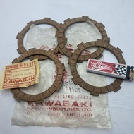 Clutch lining kawasaki G3 G5 G7 KE100 KH100 NOS ORIGINAL 13088-006