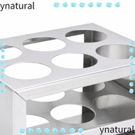 YNATURAL5Q 30mm，6 Holes Centrifuge Tube Rack, 30Mm Aperture 6 Holes Tube Rack, Stable Placement Meta
