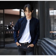 PREMIUM CANVAS BOMBER JACKET - MEN'S BOMBER JACKET - MEN'S CANVAS BOMBER JACKET