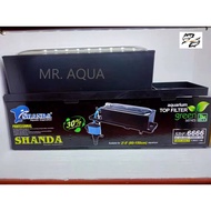SHANDA Aquarium Top Filter SDF-6666 - 16W ( For 4ft-4.5ft tanks )