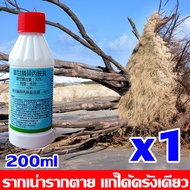 ไม่ได้ผลยินดีคืนเงินยาฆ่าต้นไม้ใหญ เข้มข้นสุด 200ml 1ขวดเท่ากับ20ขวด ยาฆ่าตอต้นไม้ ตรงไปที่ราก รากเน