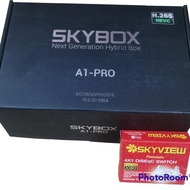 Promo Receiver Skybox A1 Pro Combo DVB-S2 dan DVB-T2 Limited