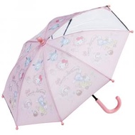 Sanrio Hello Kitty My Melody 兒童雨傘 35cm UB0 [平行進口貨品]