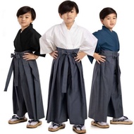 Yukata hakama kimono children's traditional Japanese clothes aikido kendo kids costume