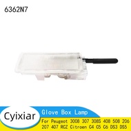 For Peugeot 3008 307 308S 408 508 206 207 407 RCZ Citroen C4 C5 C6 DS3 DS5 Glove Box Lamp 6362N7