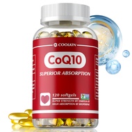 Coenzyme Q10 supplement, containing BioPerine and Omega-3, a highly absorbable coenzyme Q10 suppleme