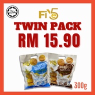 FIVE 5 Cookies - HALAL : Buy any 2 packs for RM 15.90 only 