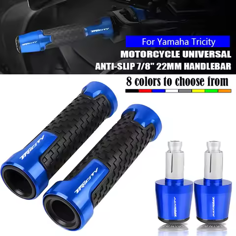 Fit For YAMAHA Tricity 125 Tricity 155 Tricity 300 CNC Motorcycle Aluminum Handlebar Grips End Handl