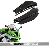 For KAWASAKI NINJA ZX6R 636 ZX 6R 636 ZX-6R Motorcycle Fairing Part Aerodynamic Wing Kit Fixed Wingl