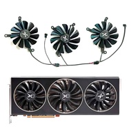 New DIY GPU fan 4PIN 95MM 85MM F1010U12S 4PIN DC 12V 0.45A suitable for XFX RX6700 XT 12GB overseas 