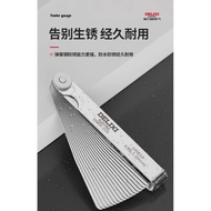 Feeler Gauge Stainless Steel High Precision Gap Gauge Single Piece Valve Thickness Gauge Steel Plug 