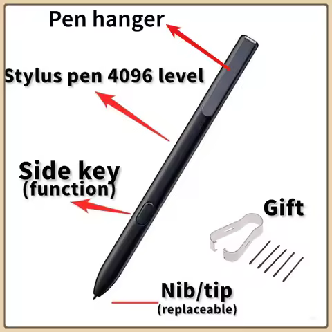 Stylus for Boox Nova Air 2 3 Max Lumi and Tablet Note Air 3 X2 Pro with 4096 Level Passive Electroma