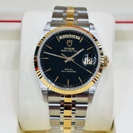 代友出 TUDOR  帝舵 76213 Price Date×Day 王子系列 36mm 黑金