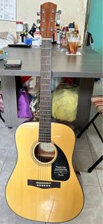 Fender Guitar DG60-NAT +撥片+ 書本