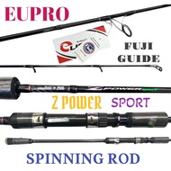 EUPRO Z POWER SPORT SOLID CARBON SPINNING AND CASTING JIGGING ELECTRIC REEL FISHING ROD