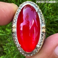 Agate Ring Red Raflesianatural