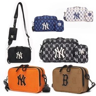 Korea Korea mlb Printed Child-Mother Camera Bag Men Women Couples Full Bid ny Casual Trend Cross-Body Shoulder Small Square Bag