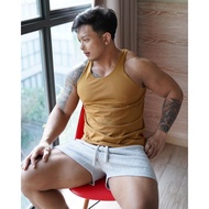 Gray gym shorts