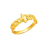 Citigems 916 Gold Link Chain Ring