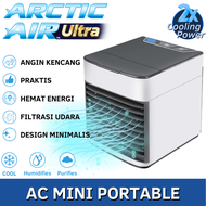 [ TERLARIS ] Arctic Air Ultra 2X Power Cooling 7 LED - AC Portable 3 IN 1 Personal Air Cooler Fan Mini Portable Kipas Arctic AC Mini Portable Untuk Kamar AC Duduk Pendingin Ruangan / Kipas Angin BTS AC Portable Air Cooler - Arctic Air Cooler AC Mini