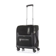 อเมริกัน ทัวร์ริสเตอร์ กระเป๋าเดินทาง TSA ขนาด 18 นิ้ว รุ่น MAXWELL SPINNER สีแบล็ก/เทา