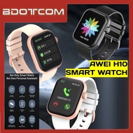 Awei H10 Smart Watch IP67 Waterproof Bluetooth Call Watch Blood Pressure Measurement