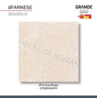 ROMAN GRANIT GRANDE dFarnese Beige 80X80 GT809434FR ROMAN GRANITE