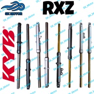 KYB KAYABA Yamaha RXZ Old New CATALYZER Front Fork Absorber Depan Grey Gray Gold Silver Bulat