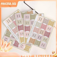 [fricese.sg] 5 Sheet Bible Index Label Sticker Bible Index Tabs Bookmark Stickers Study Tool