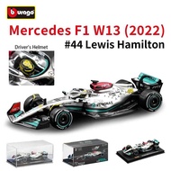 Higher Mercedes-Benz W13 (2022) F1 Formula Car Model Hamilton Simulation Car Model Collection
