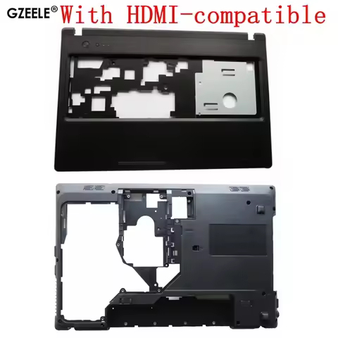 New SHELL For Lenovo G570 G575 G575GX G575AX Bottom Case Cover & Palmrest cover Upper Case with HDMI