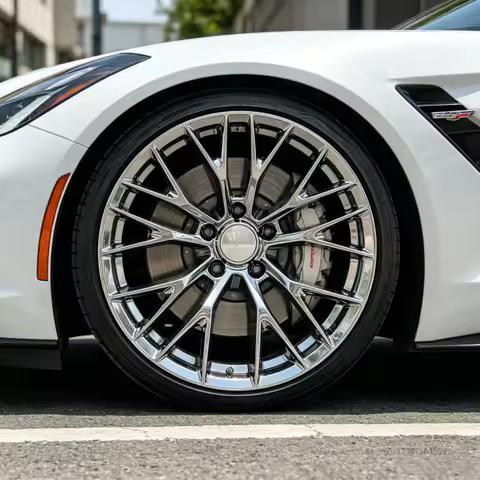 Forged 5x120.65 Chrome Wheels for Chevrolet Corvette C7 C8 C6 C5 Z06 ZR1 Custom 19 20 21 Inch Alloy 