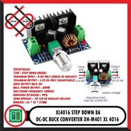 XH-M401 XL4016 Step Down Module With Potentio 8A DC-DC Buck Converter 1.3-36V - XL4016 Step Down 8A 