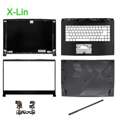 For MS GF63 MS-16R1 16R3 16R4 screen back cover front bezel palm rest bottom case hinge cover hinge 