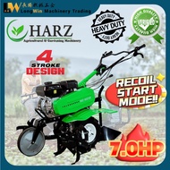 HARZ HZ-6210 / HZ6210 212CC 7.0HP 212CC Recoil Start Mode 4-Stroke Design Heavy Duty Gasoline Power 