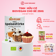 Tinh Bột Bắp Hữu Cơ Biovegan 250G - Leaf Organic HCM