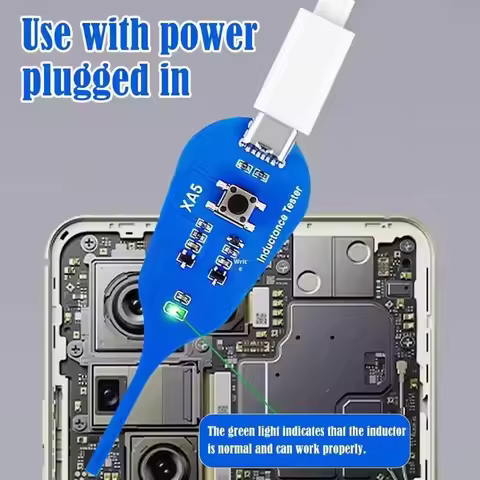Type-C Powered Mainboard Coil Testing Tool XA5 Inductor Tester Inductance Fault Detection Repair Too
