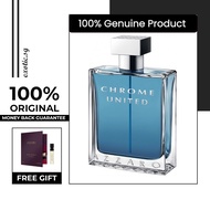 [100% ORIGINAL] AZZARO CHROME UNITED EDT 100ML FOR MEN