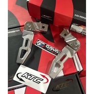 FOOT STEP STEP KTC CNC ORIGINAL CNC UNIVERSAL ALL MOTORCYCLES BEAT SCOOPY VARIO 110 125 150 160 GENI