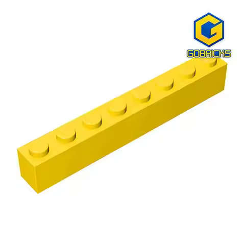 Gobricks GDS-536 Brick 1 x 8 compatible with lego 3008 pieces of children's DIY Building Blocks Tech